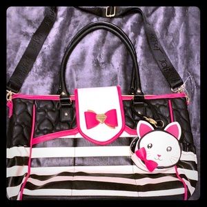 Betsy Johnson diaper bag